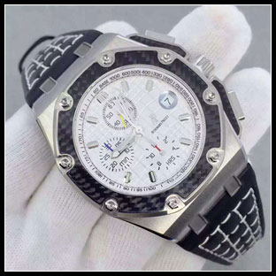 オーデマピゲ メンズ 42mm シースルーバック 自動巻き腕時計 26030IO.OO.D001IN.01