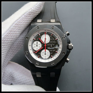 オーデマピゲ メンズ 42mm シースルーバック 自動巻き腕時計 26202