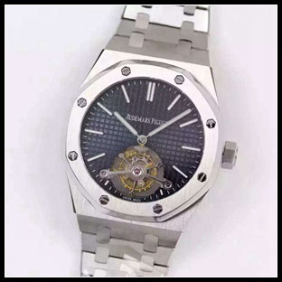 オーデマピゲ メンズ 41mm シースルーバック 自動巻き腕時計 26510ST.OO.1220ST.01