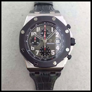 オーデマピゲ メンズ 42mm シースルーバック 自動巻き腕時計 26219IO.OO.D005CR.01