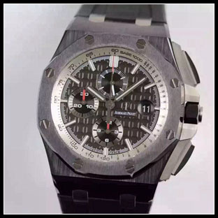 オーデマピゲ メンズ 42mm シースルーバック 自動巻き腕時計 26405CE.OO.A002CA.01