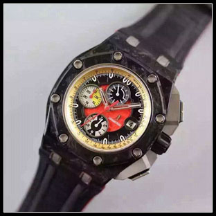 オーデマピゲ メンズ 44mm シースルーバック 自動巻き腕時計 26290RO