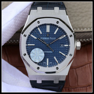 オーデマピゲ メンズ 41mm シースルーバック 自動巻き腕時計 15400