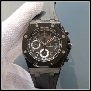 オーデマピゲ メンズ 42mm シースルーバック 自動巻き腕時計 26205AU.OO.D002CR.01