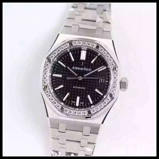 オーデマピゲ 37mm シースルーバック 自動巻き腕時計 15450ST