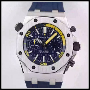 オーデマピゲ メンズ 42mm シースルーバック 自動巻き腕時計 26703ST.OO.A027CA.01
