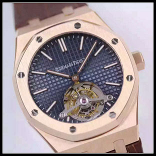 オーデマピゲ メンズ 41mm シースルーバック 手巻き式腕時計 26510OR.OO.1220OR.01