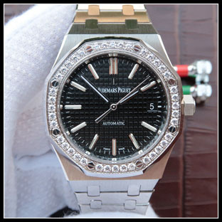 オーデマピゲ カップル 37mm / 41mm シースルーバック 自動巻き腕時計 15400/15450