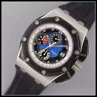 オーデマピゲ メンズ 44mm シースルーバック 自動巻き腕時計 26290RO