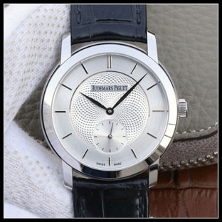 オーデマピゲ メンズ 38mm シースルーバック 手巻き式腕時計 Jules Audemars