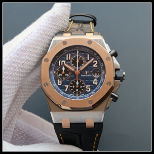 オーデマピゲ メンズ 42mm シースルーバック 自動巻き腕時計 26471SR.OO.D101CR.01