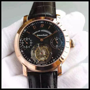 オーデマピゲ メンズ 42mm シースルーバック 自動巻き腕時計