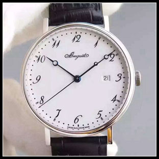 ブレゲ BREGUET メンズ 38mm シースルーバック 自動巻き式腕時計 5177BB/29/9v6