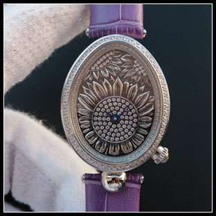 ブレゲ BREGUET レディース 40×31.95mm シースルーバック 自動巻き式腕時計 8958BB/65/974/D00D