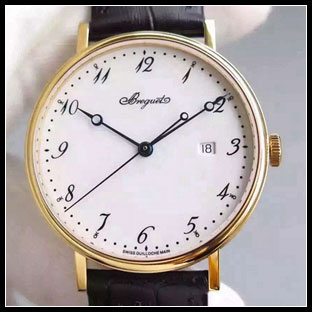 ブレゲ BREGUET メンズ 39mm シースルーバック ASIA2892自動巻き式腕時計 5177BA/29/9v6