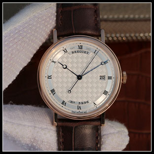 ブレゲ BREGUET メンズ  シースルーバック 自動巻き式腕時計