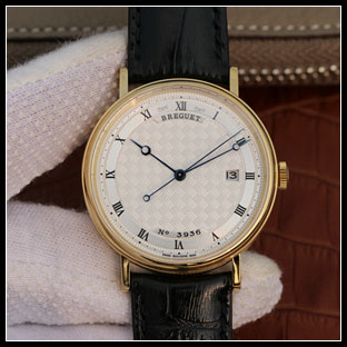 ブレゲ BREGUET メンズ  シースルーバック 自動巻き式腕時計