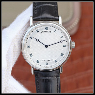 ブレゲ BREGUET メンズ 41mm シースルーバック 自動巻き式腕時計