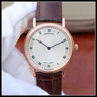 ブレゲ BREGUET メンズ 41mm シースルーバック 自動巻き式腕時計 5967BB/11/9W6