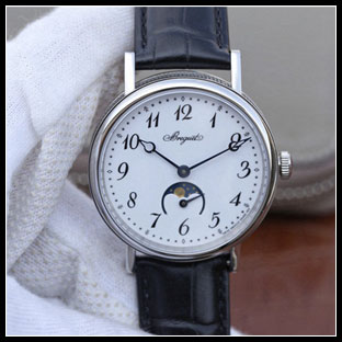 ブレゲ BREGUET メンズ 40mm シースルーバック 自動巻き式腕時計
