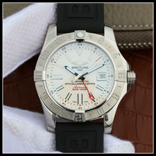 ブライトリング メンズ GF 43mm 自動巻き腕時計