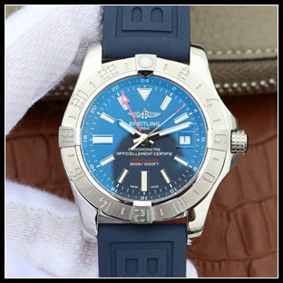 ブライトリング メンズ GF 43mm 自動巻き腕時計