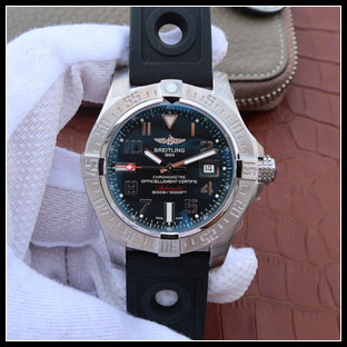 ブライトリング メンズ GF 43mm 自動巻き腕時計 A3239011/BC34/170A