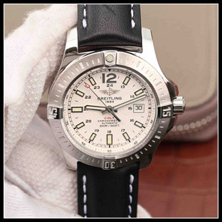 ブライトリング メンズ GF 44mm 自動巻き腕時計