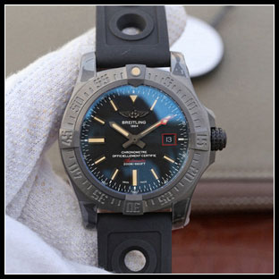ブライトリング メンズ GF 44mm 自動巻き腕時計