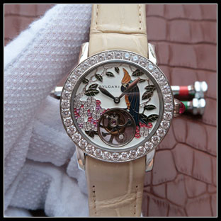 ブルガリ BVLGARI レディース 37mm 自動巻き腕時計