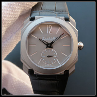 ブルガリ BVLGARI メンズ シースルーバック 40mm 自動巻き腕時計