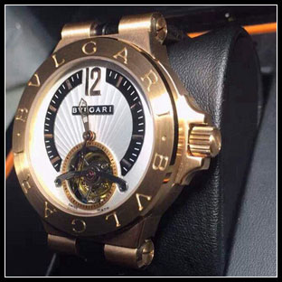 ブルガリ BVLGARI メンズ 手巻き式腕時計