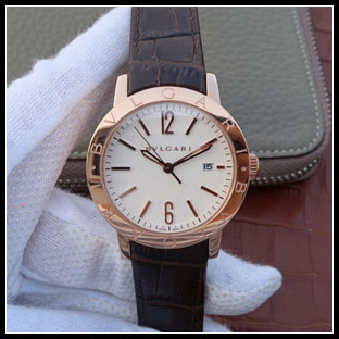 ブルガリ BVLGARI シースルーバック 41mm 自動巻き腕時計