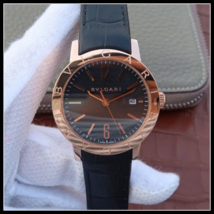 ブルガリ BVLGARI シースルーバック 41mm 自動巻き腕時計
