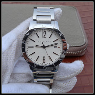 ブルガリ BVLGARI シースルーバック 41mm 自動巻き腕時計
