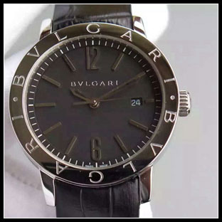 ブルガリ SOLOTEMPO メンズ 41mm 自動巻き腕時計 101867 BB41BSLD