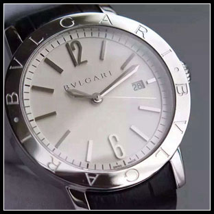 ブルガリ SOLOTEMPO メンズ 41mm 自動巻き腕時計 101867 BB41BSLD