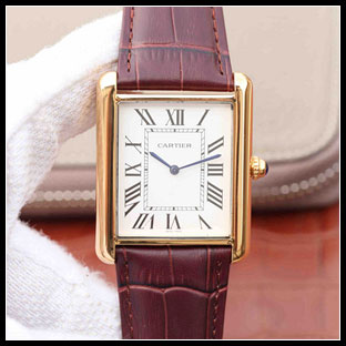 カルティエ メンズ 34×43mm 自動巻き腕時計 W1560017