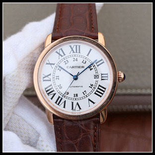 カルティエ メンズ 42mm 自動巻き腕時計 W6701010