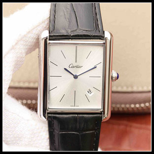 カルティエ メンズ 34×43mm 自動巻き腕時計 W1560017