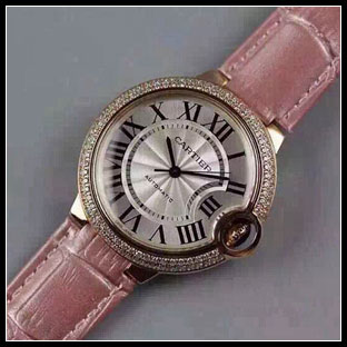 カルティエ レディース 36mm 自動巻き腕時計