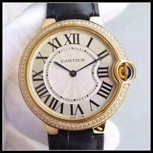 カルティエ メンズ 40mm 自動巻き腕時計 WE902055