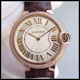 カルティエ メンズ 40mm 自動巻き腕時計 WE902055