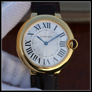 カルティエ メンズ 46mm 自動巻き腕時計 W6920054