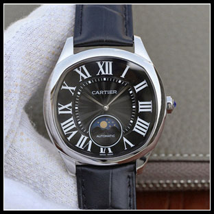 カルティエ メンズ 41mm シースルーバック 自動巻き腕時計 WGNM0009