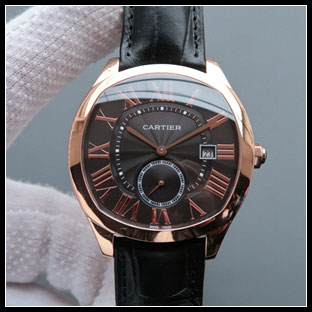 カルティエ メンズ 41mm シースルーバック 自動巻き腕時計 WGNM0004