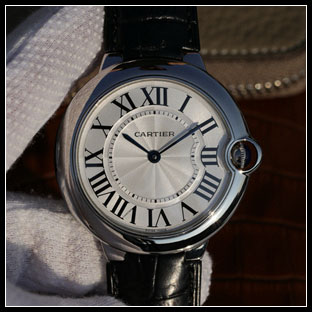 カルティエ メンズ 46mm 自動巻き腕時計 W6920055