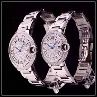 カルティエ カップル 42mm/36mm 自動巻き腕時計