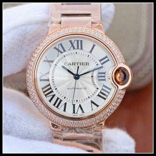 カルティエ レディース 36mm 自動巻き腕時計 WE9005Z3