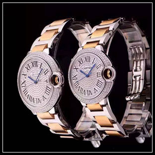 カルティエ カップル 42mm/36mm 自動巻き腕時計